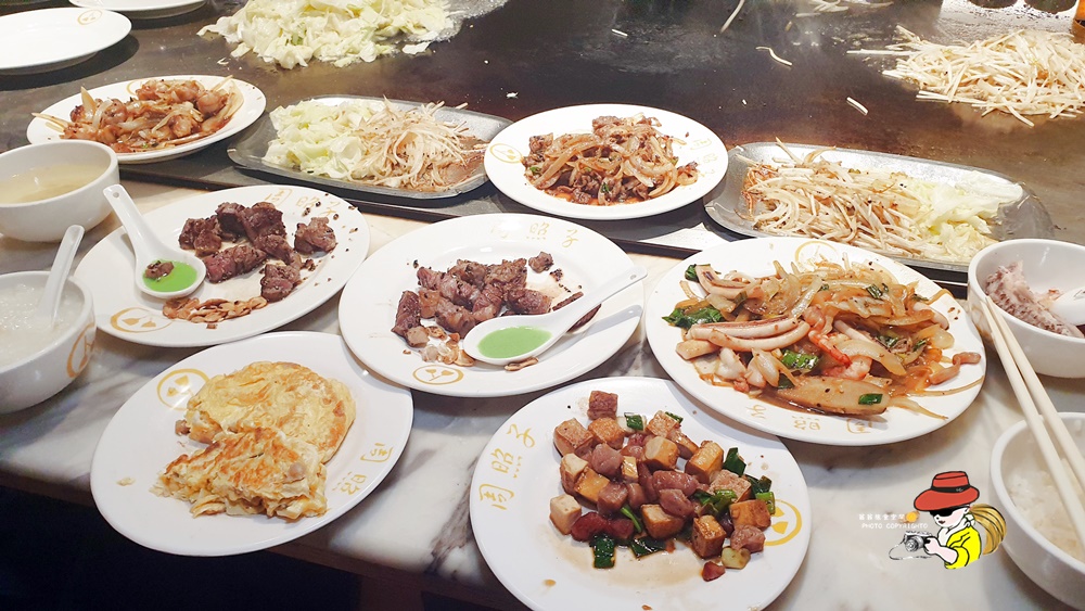 西門美食|台北鐵板燒 周照子鐵板清粥小菜 (菜單價錢)